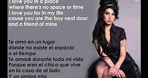 Amy Winehouse - A song for you (subs Español - Inglés)