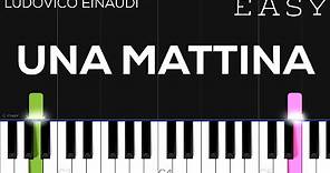 Ludovico Einaudi - Una Mattina (The Intouchables) | EASY Piano Tutorial
