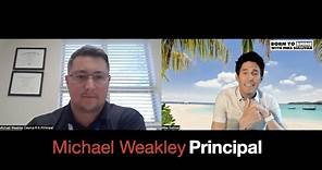 Podcast Guest Michael Weakley shares how he is supporting their K-5 students and their staff as well