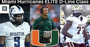 Miami Hurricanes Bring In ELITE Defensive Line In 2024 | Miami Hurricanes Recruiting