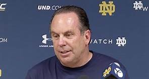 Mike Brey Press Conference - October 2nd