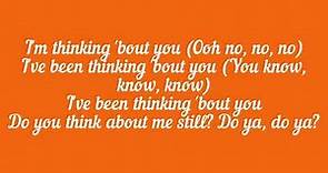 Frank Ocean - Thinkin’ bout you (Lyrics)