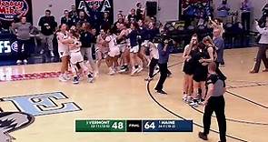HIGHLIGHTS: America East Conference Tournament Championship, Maine Black Bears vs Vermont Catamounts