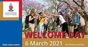 University of Pretoria 2021 Virtual Welcome Day