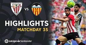 Resumen de Athletic Club vs Valencia CF (0-0)