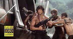 Rambo 2 final - LATINO - Volviendo a casa con los prisioneros - FULL HD