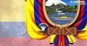 Día del Escudo de Ecuador. Descripción de sus partes.