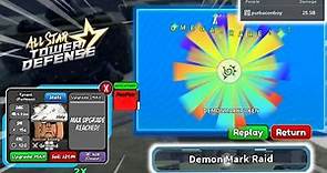 Solo Beating Demon Mark Raid Feat. 6Star Tyrant (Kuma) | New Raid META?! | All Star Tower Defense