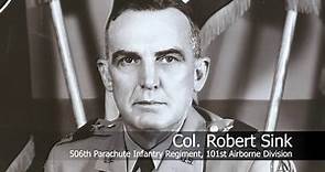 COL Robert Sink - Cast of Characters