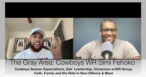 Cowboys WR Simi Fehoko Interview on His Role In Offense, Working In Dak Yard, Urgency To Win, etc.