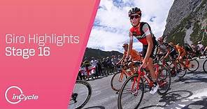 Giro d'Italia 2017 | Stage 16 Highlights | inCycle