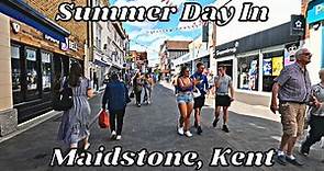 Maidstone, Kent, England - A typical summer afternoon in Maidstone town centre