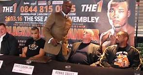 OVERLY HEATED !! - NICK BLACKWELL v CHRIS EUBANK JR (FULL) PRESS CONFERENCE UNCUT