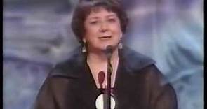 Anna Manahan wins 1998 Tony Award for Best Featured Actress in a Play