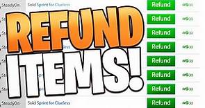 How To Refund Items on Roblox! (2021) *WORKING METHOD*