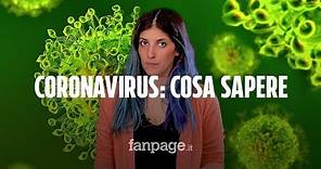 Coronavirus in Italia: tutto su rischi, sintomi e contagio