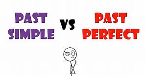 Past Perfect vs Past Simple, Pasado perfecto vs Pasado simple