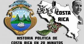 Breve historia política de Costa Rica