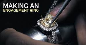 Making A Yellow Diamond Engagement Ring with Bobby White
