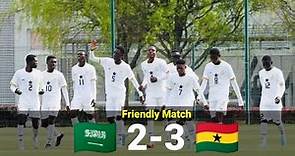 [U-17] Saudi Arabia 2-3 Ghana [Black Starlets] - Friendly Match