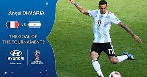 Angel DI MARIA goal vs France | 2018 FIFA World Cup | Hyundai Goal of the Tournament Nominee