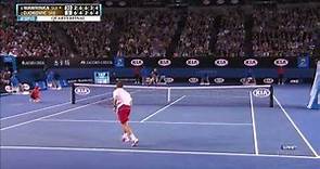 Stanislas Wawrinka vs Djokovic Aus Open 2014 1280 x 720
