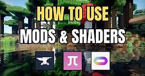How to Use Mods and Shaders in Minecraft [Forge Embeddium & Oculus] | No Crash Issues