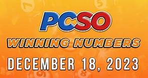 P511M Jackpot Grand Lotto 6/55, 2D, 3D, 4D, and Mega Lotto 6/45 | December 18, 2023