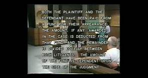 The People's Court Closing Credits (September 14, 1981)