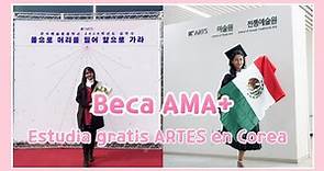 Beca AMA+ Actualización - Estudia Artes en Corea