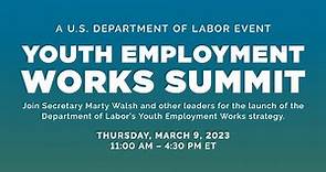 Youth Employment Works Summit