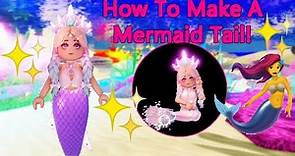 HOW TO Make A Mermaid Tail In Royale High / Royale High Accessory And Outfit Hacks