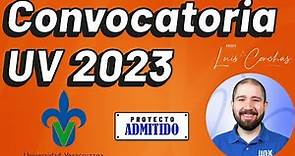 Convocatoria UV - 2023 - Universidad de Veracruz