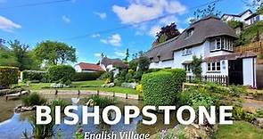 Discover the Hidden Gem of Bishopstone - Walk Through an English Village in the Idyllic Countryside