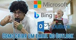Como criar um email no Outlook (Email da Microsoft)