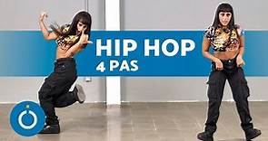 APPRENDRE à danser le HIP-HOP chez SOI (4 PAS de BASE) 🎼 Hip-Hop pour débutants