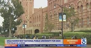 UCLA tops list of the nation's best public schools, again