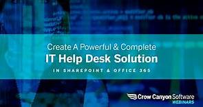 Office 365 SharePoint Helpdesk: Powerful & Complete IT Help Desk Solution