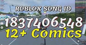 12+ Comics Roblox Song IDs/Codes