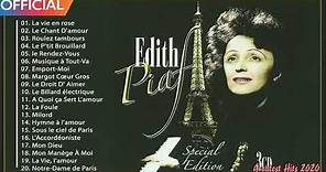 Edith Piaf Best Songs Playlist - Edith Piaf Greatest Hits Full Album