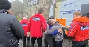 Harry Harvey: Moment 80-year-old hiker reunited with family | UK News | Sky News