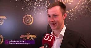 Jānis Ikaunieks - Latvijas labākais futbolists 2023