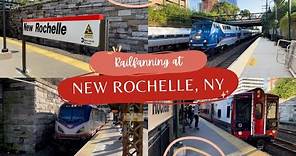 Railfanning at New Rochelle, NY!