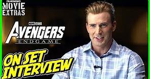 AVENGERS: ENDGAME | On-set Interview with Chris Evans "Steve Rogers / Captain America"
