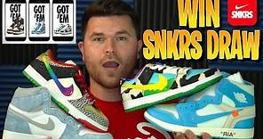 How to Win Nike SNKRS App Draws | 10 Tips for Manual Users!