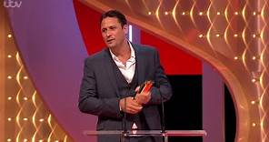 Nick Pickard Wins The Outstanding Achievement Award At The British Soap Awards 2017