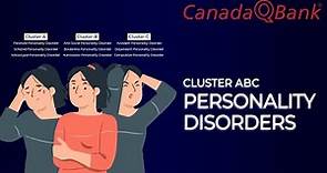 Cluster A B C Personality Disorders