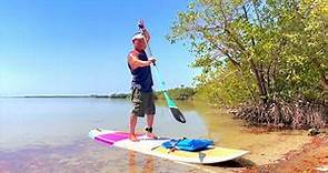 HOW TO PADDLE BOARD, Beginner Stand-up Paddle Board Lesson with Pro Girard Middleton, SoBe Surf.