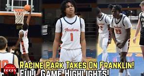 Racine Park And Franklin Face Off! Freshman Guard Shows Out!