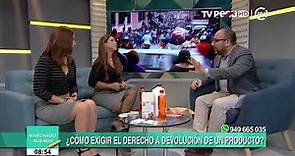 Marcando agenda (TV Perú) - ¿Cómo exigir el derecho a devolución de un producto? - 22/06/2018